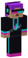 Neon DJ, seen in 3D