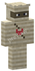 Cute Mummy, seen in 3D