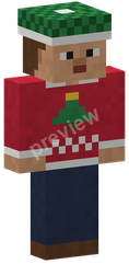 Holiday Sweater, seen in 3D